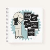 Wijziging in een ogenblikkelijk notitieboek (Voorkant)