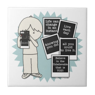 Wijziging in een ogenblikkelijk tegeltje