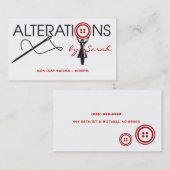 Wijziging, Mode, Visitekaartje (Voorkant / Achterkant)