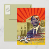Wijziging Obama - Briefkaart (Voorkant / Achterkant)
