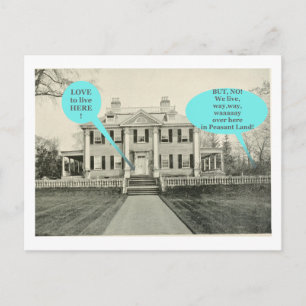 Wijziging van adres land van herkomst briefkaart