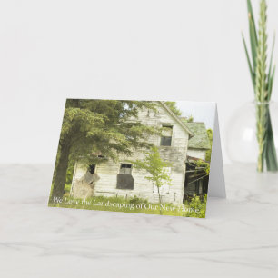 Wijziging van adres: landschapsontwerp aankondiging