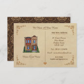 wijziging van adresnota Kaart (Voorkant / Achterkant)