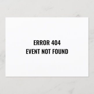 Wijziging van Datum Uitgestelde Funny Canceled Eve Kaart
