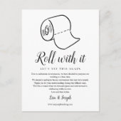 Wijziging van Datum Uitgestelde Geannuleerde Gebeu Briefkaart (Voorkant)