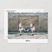 Wijziging van de wacht briefkaart (Voorkant / Achterkant)