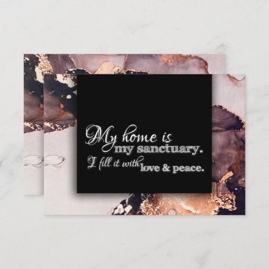 Wijziging van het adres dat we hebben verplaatst,  aankondiging (Voorkant / Achterkant)