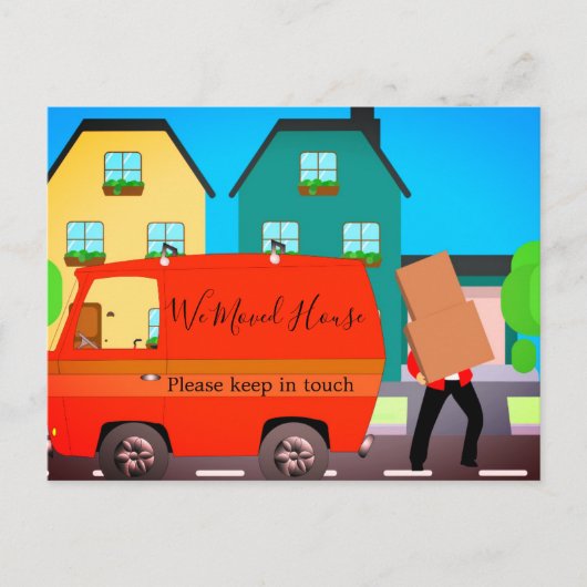 Wijziging van het Briefkaart Aangepast adressenbes (Voorkant)