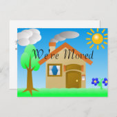 Wijziging van het Briefkaart Adres (Voorkant / Achterkant)