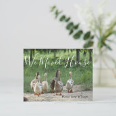 Wijziging van het Briefkaart Adres Fun Photo Custo (Staand voorkant)