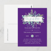 Wijziging van plannen Datum Greenery Eucalyptus Ev Briefkaart (Voorkant / Achterkant)