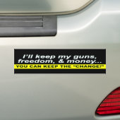 Wijzigingen behouden 1 bumpersticker (Op auto)
