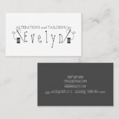 Wijzigingen en aanpassingen visitekaartje (Voorkant / Achterkant)