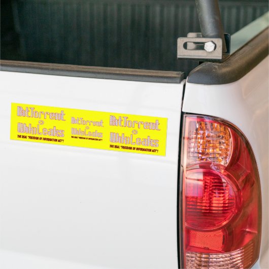 WikiTorrent Bumpersticker (Op Truck)