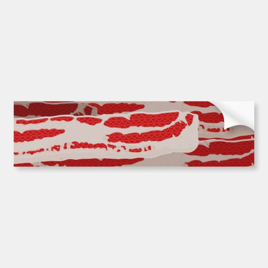 Wikkel het in spek! bumpersticker (Voorkant)