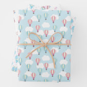 Wikkelen - Hete luchtballonnen Inpakpapier Vel (In situ)