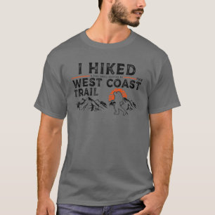 Wikker een klein gedeelte - westkust - sleepboot t-shirt