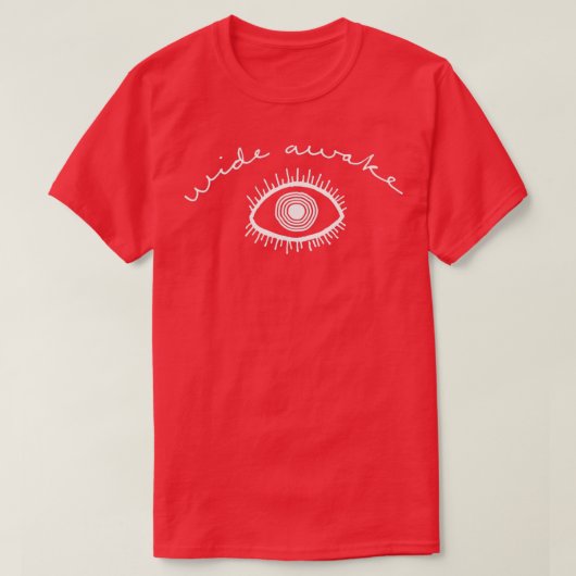 WIKWEEK EYE wit T-shirt (Design voorkant)