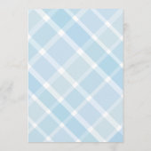 Wil een babyblauwe Kaart voor Bowtie (Achterkant)