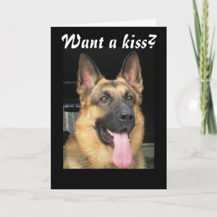 WIL EEN GOEDE KISS KRIJGEN KAART