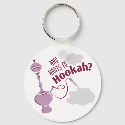 Wil Hookah Sleutelhanger (Voorkant)
