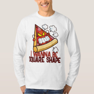  wil ik Square Shape zijn T-shirt