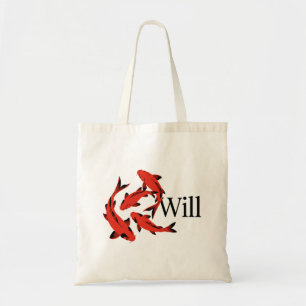 Wil – Japans Koi-symbool van innerlijke drijfveer Tote Bag