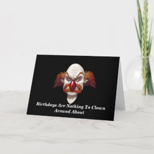 Wil je clown worden? - Designer Verjaardag Kaart