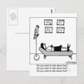 Wil je daar over praten? briefkaart (Voorkant / Achterkant)