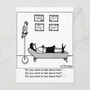 Wil je daar over praten? briefkaart