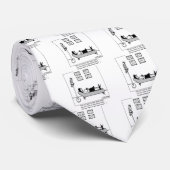 Wil je daar over praten? stropdas (Opgerold)