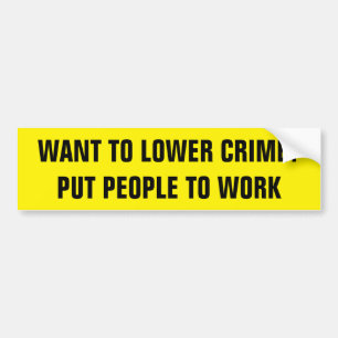 WIL JE DE MISSCHIEN VERLAGEN? BUMPERSTICKER