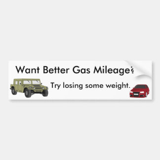 Wil je een betere gasleiding? bumpersticker