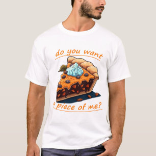 Wil je een stukje van mijn cake ontwerp? t-shirt