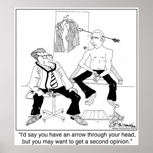 Wil je een tweede advies? poster (Voorkant)