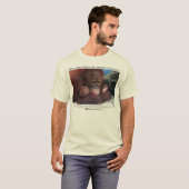 Wil je me missen? Baby Orangutan T-shirt (Voorkant volledig)
