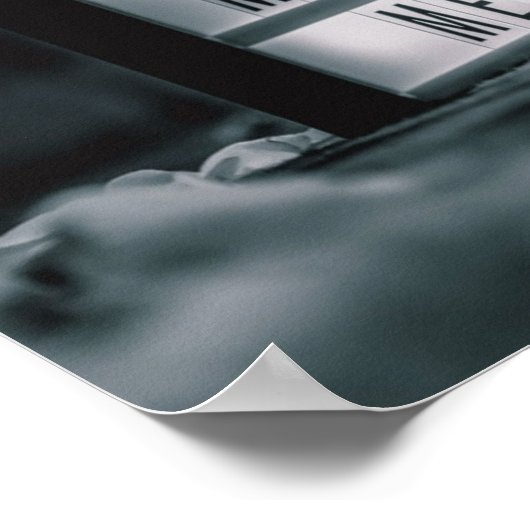 Wil je me trouwen? huwelijksvoorstel Romantisch Poster (Hoek)