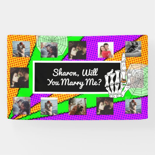 Wil je me voorstellen banner laten zien met foto's (Horizontaal)