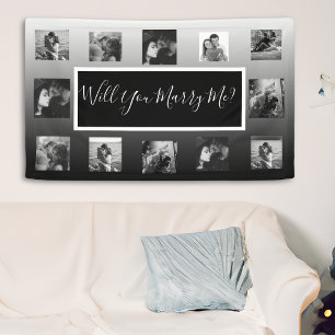 Wil je me voorstellen banner laten zien met foto's