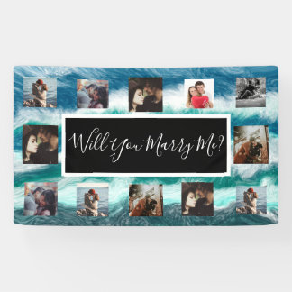 Wil je me voorstellen banner laten zien met foto's