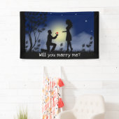 Wil je met me trouwen banner (Insitu)