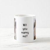 Wil je met me trouwen Fotovoorstel Koffiemok (Center)