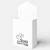 Wil je met me trouwen - Funny Wedding Proposal Bedankdoosjes (Geopend)