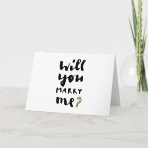 Wil je met me trouwen kaart