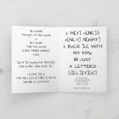 WIL JE MET ME TROUWEN? KAART (Binnen)