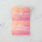 Wil je met me trouwen kaart (Binnen)