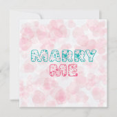 Wil je met me trouwen? Mijn lieve schat Notitiekaartje (Voorkant)