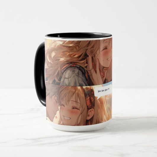 Wil je met me trouwen? mok (Voorkant links)