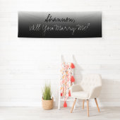 Wil je met me trouwen, Ombre Spandoek (Insitu)