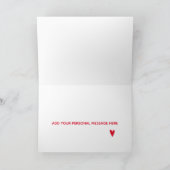 Wil je met me trouwen? Romantic Script Typografie  Kaart (Binnen)